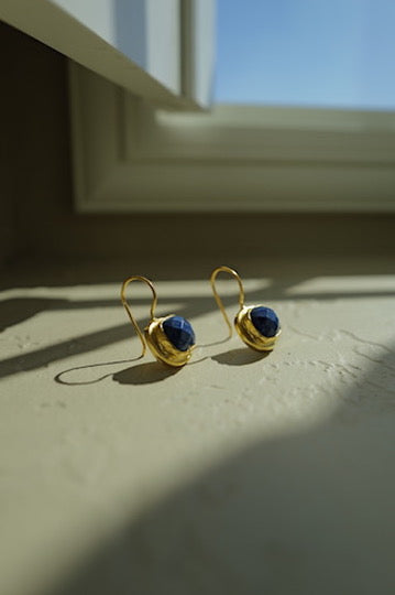 Celestial Lapis Earrings