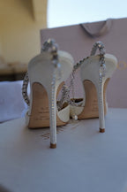 Jimmy Choo Crystal Bridal Heels