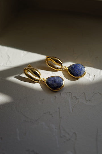 Tide Relic Lapis Earrings