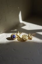 Aurelia Lapis Bird Earrings