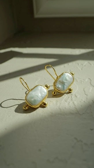 Ocean Relic Shell Earrings