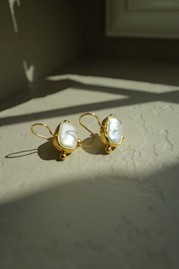 Ocean Relic Shell Earrings