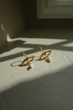 Oracle Eye Pearl Earrings