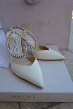 Jimmy Choo Crystal Bridal Heels