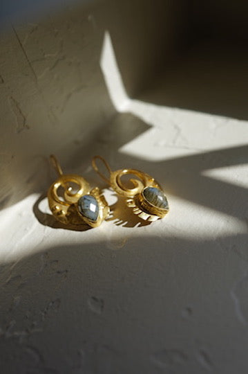 Lunar Tide Labradorite Earrings