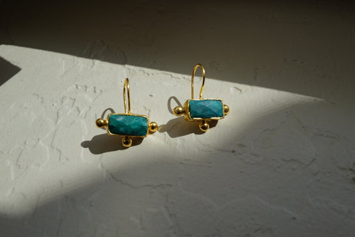 Aurelia Emerald Earrings