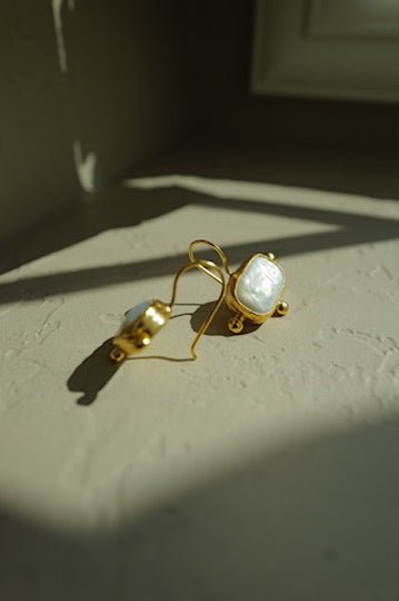 Ocean Relic Shell Earrings