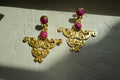 Aurelia Relic Ruby Earrings