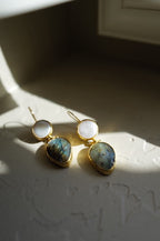 Moonlit Tide Labradorite Earrings