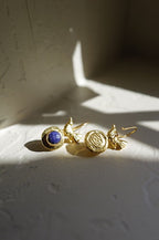Aurelia Lapis Bird Earrings