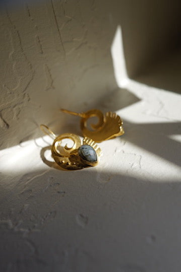 Lunar Tide Labradorite Earrings