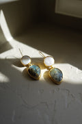 Moonlit Tide Labradorite Earrings
