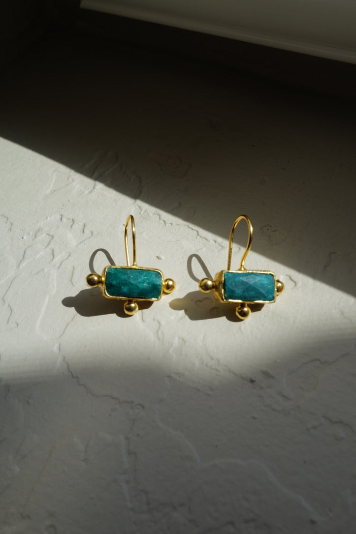 Aurelia Emerald Earrings