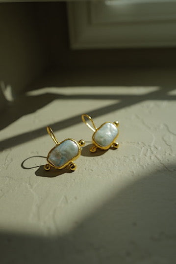Ocean Relic Shell Earrings