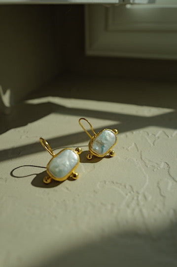 Ocean Relic Shell Earrings
