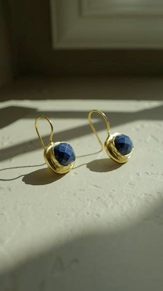 Celestial Lapis Earrings