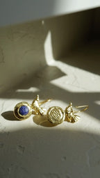 Aurelia Lapis Bird Earrings