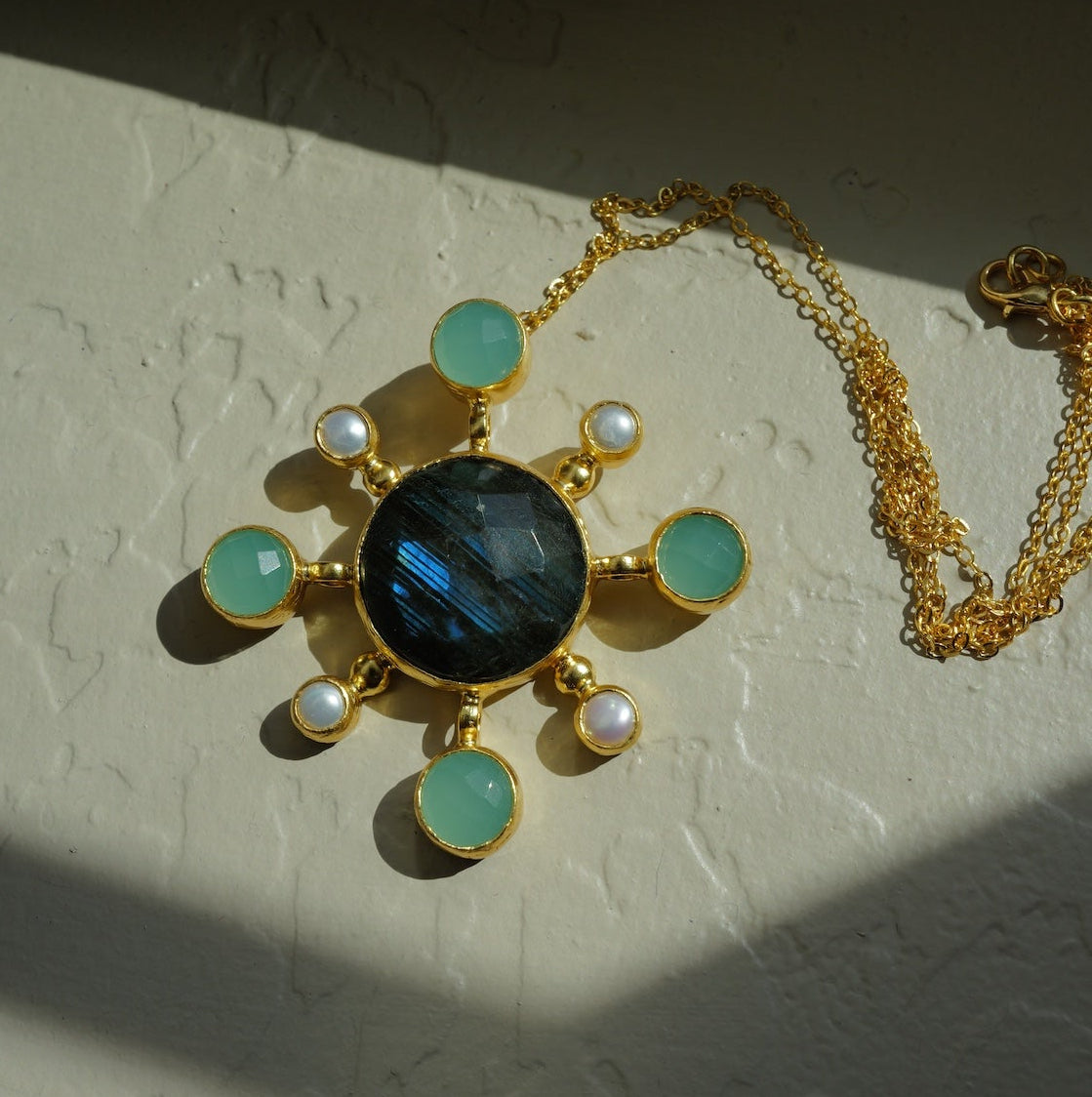 Celestia Talisman Pendant Necklace