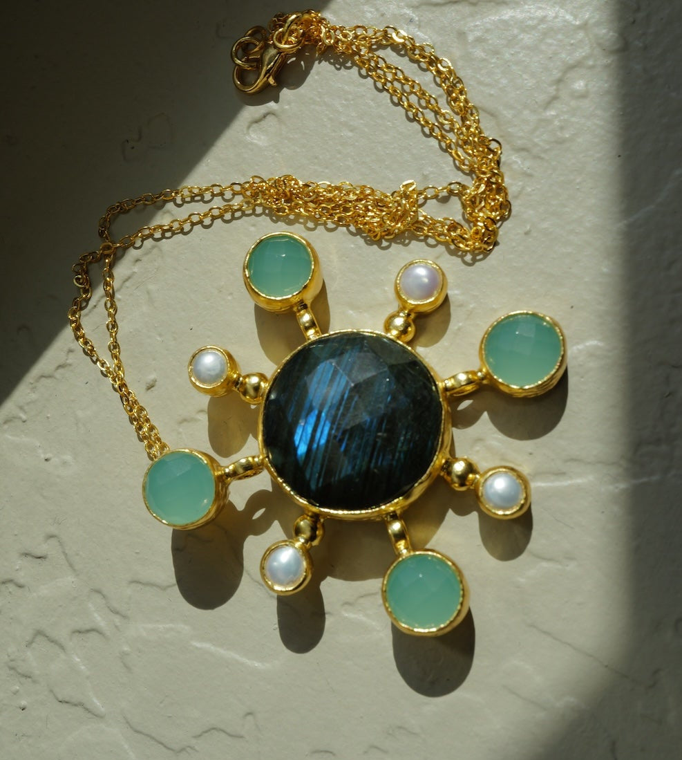 Celestia Talisman Pendant Necklace