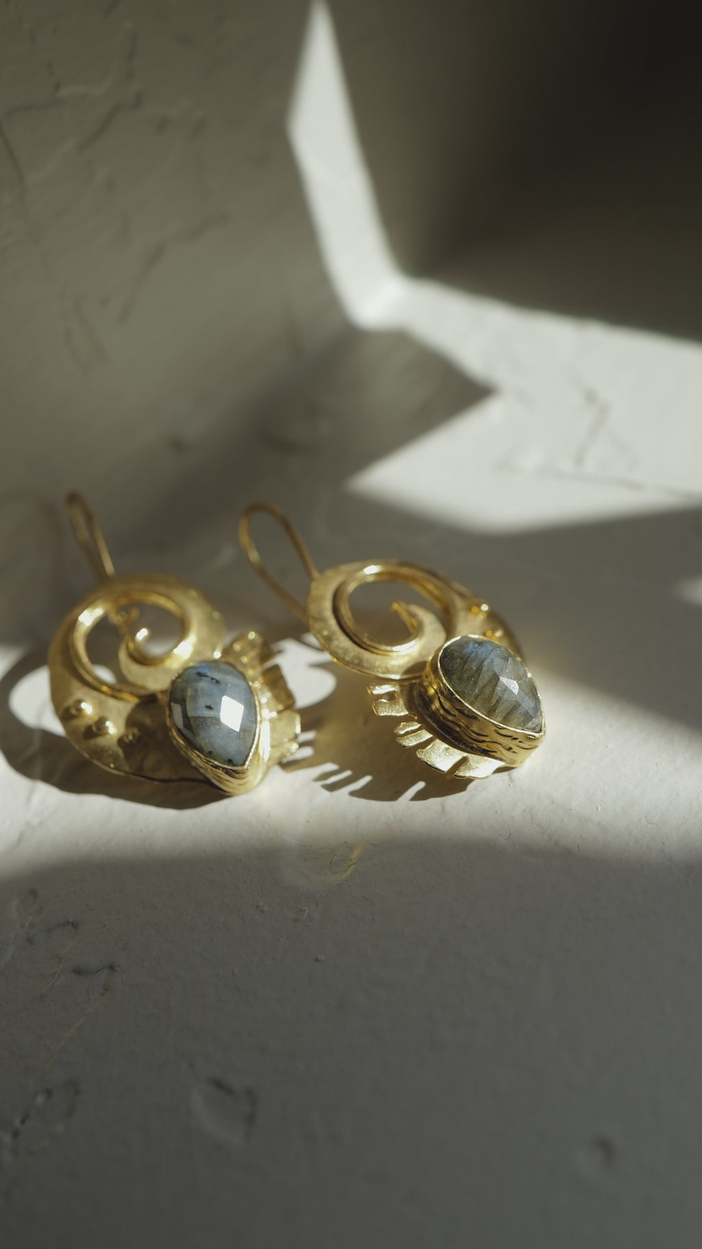 Lunar Tide Labradorite Earrings