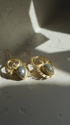 Lunar Tide Labradorite Earrings