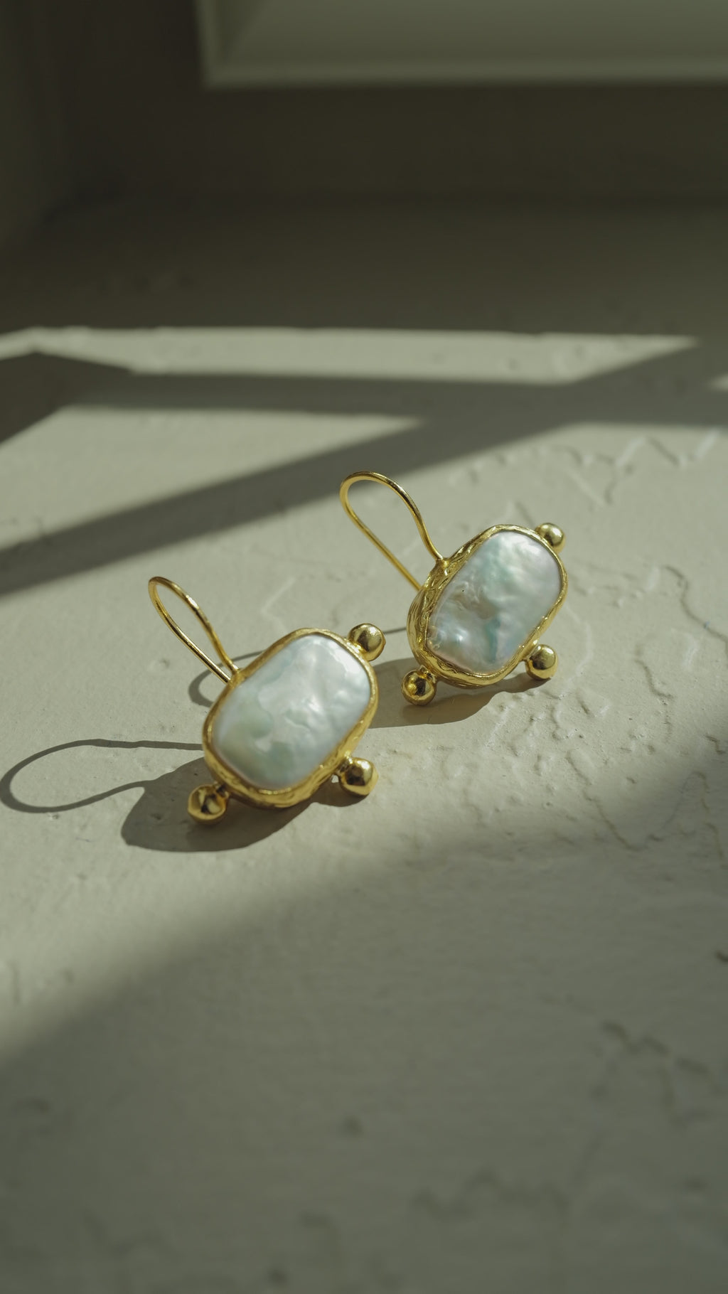 Ocean Relic Shell Earrings