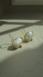 Ocean Relic Shell Earrings
