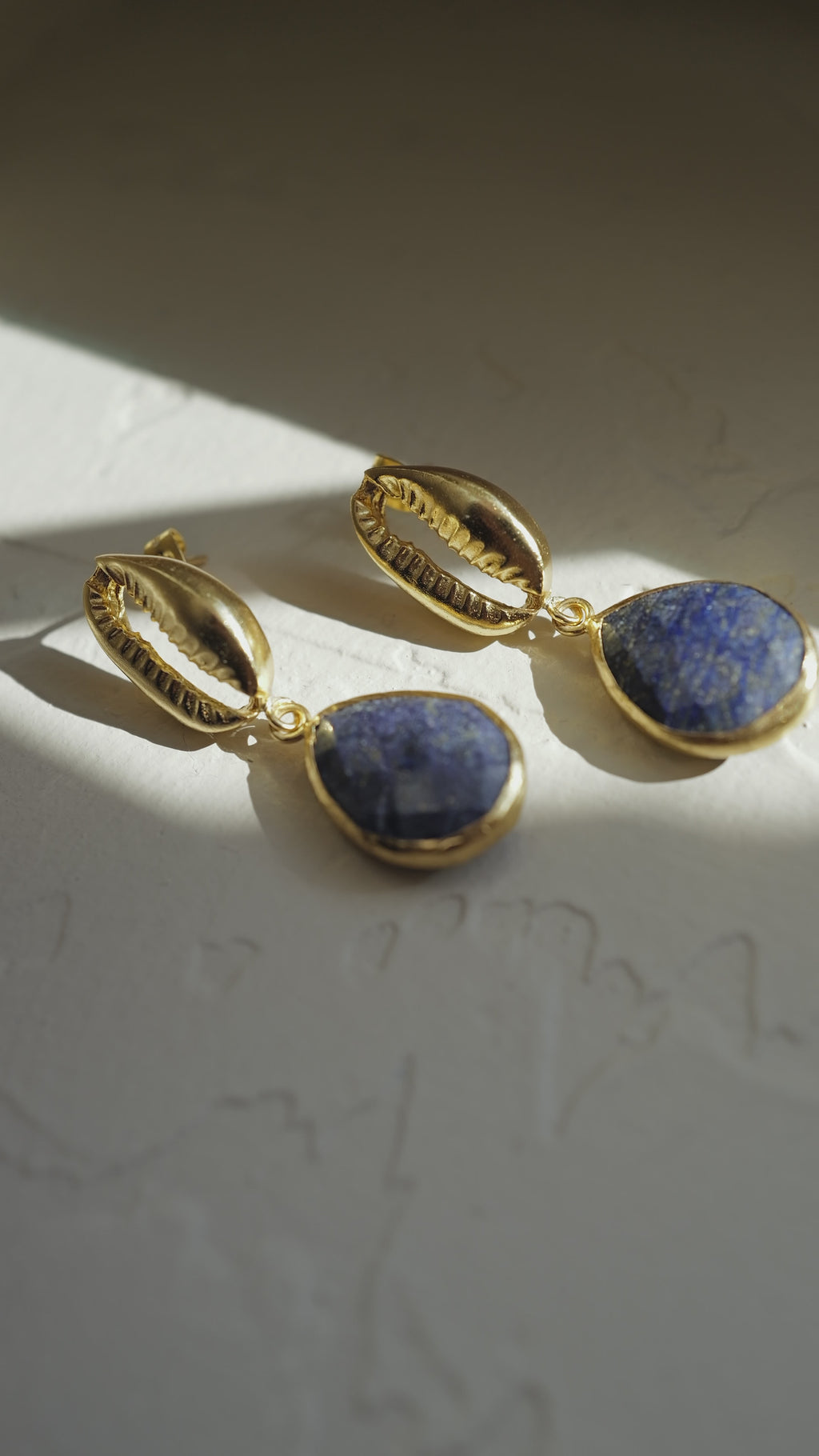 Tide Relic Lapis Earrings