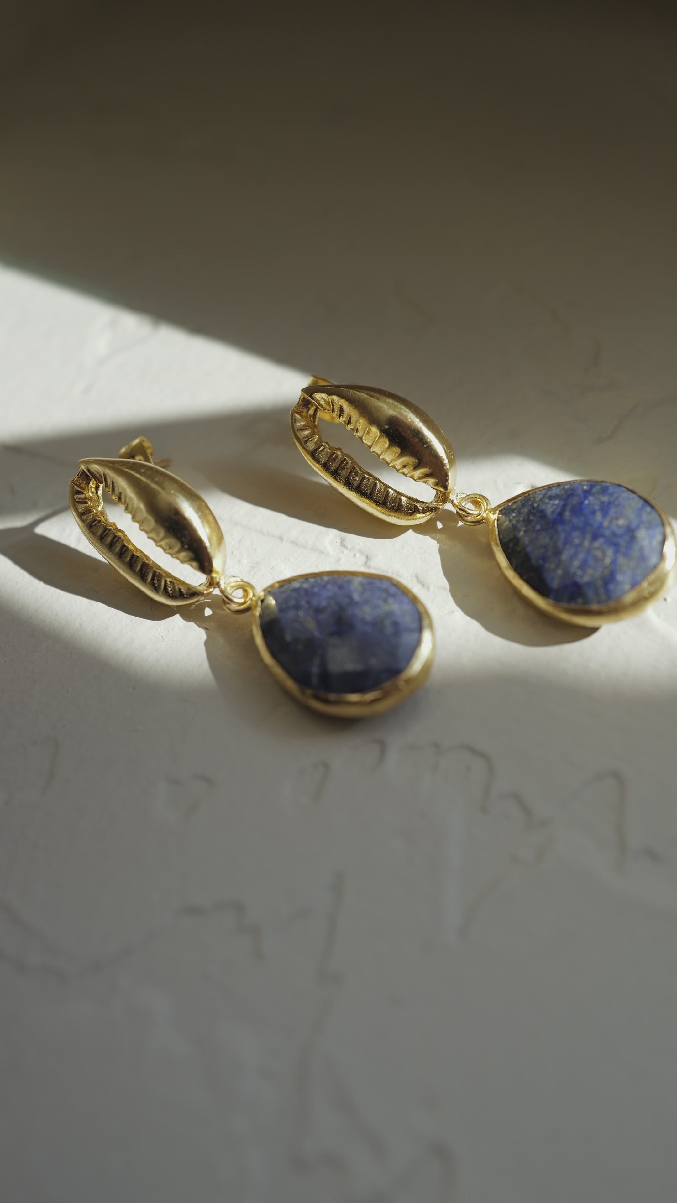 Tide Relic Lapis Earrings