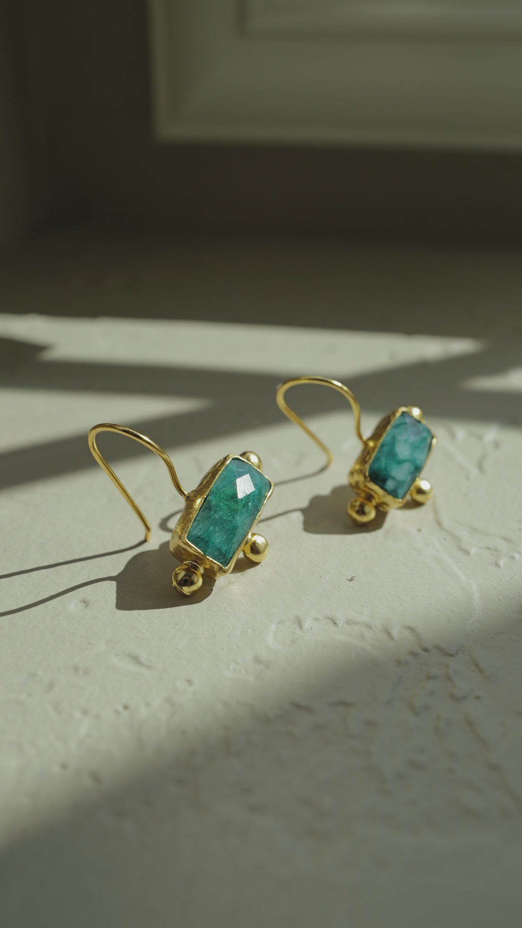 Aurelia Emerald Earrings