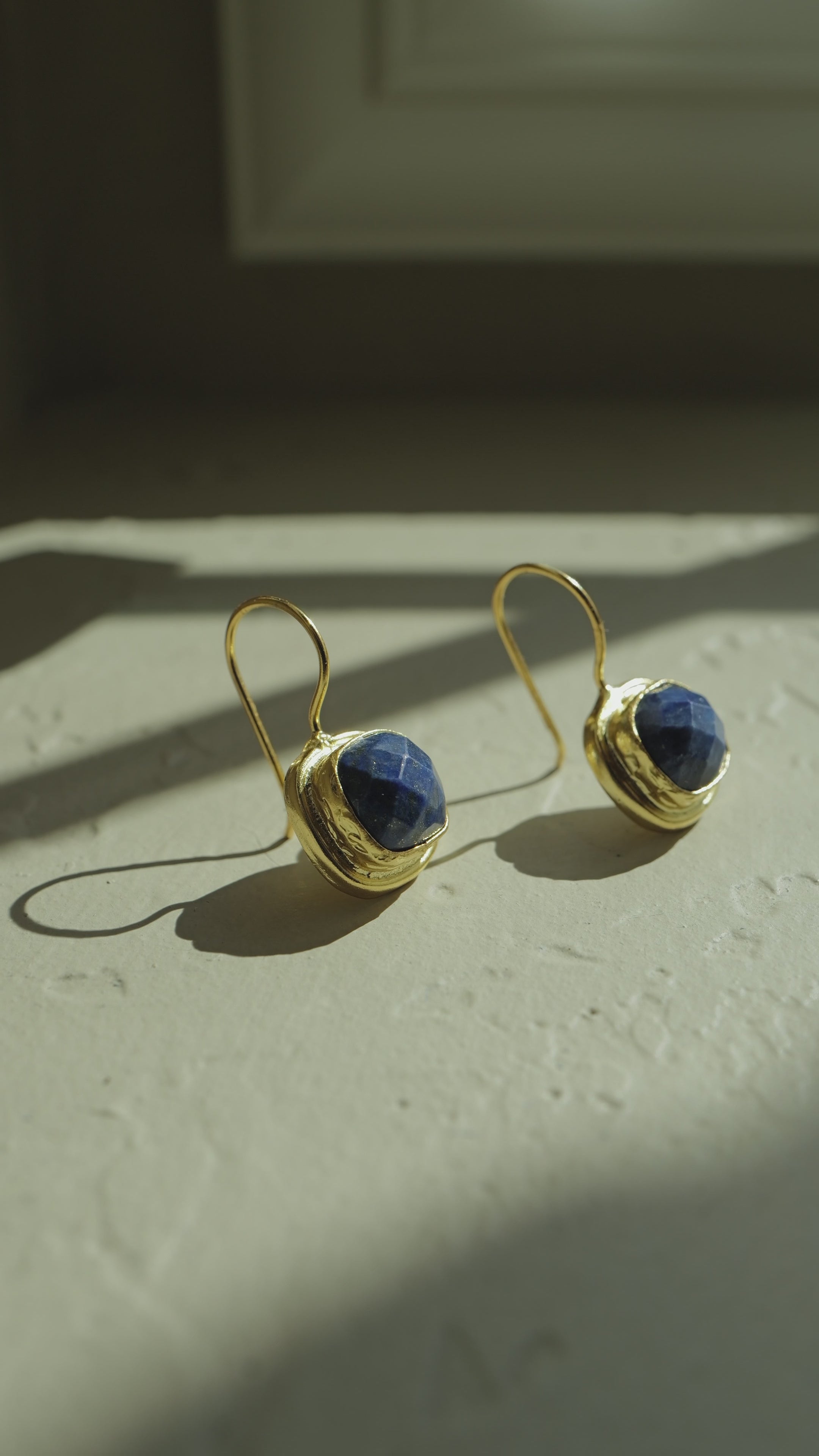 Celestial Lapis Earrings